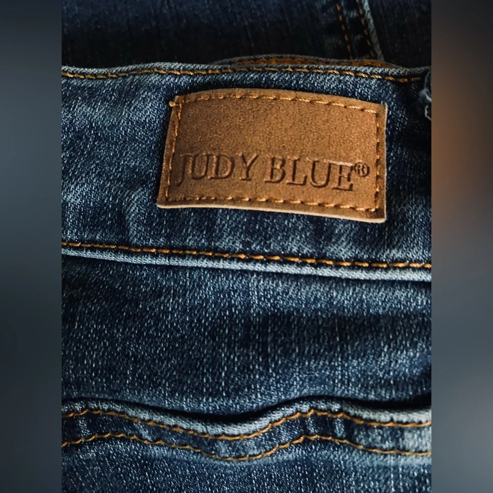 Judy Blue High Waisted Flared Denim Jeans - Picture 13 of 16